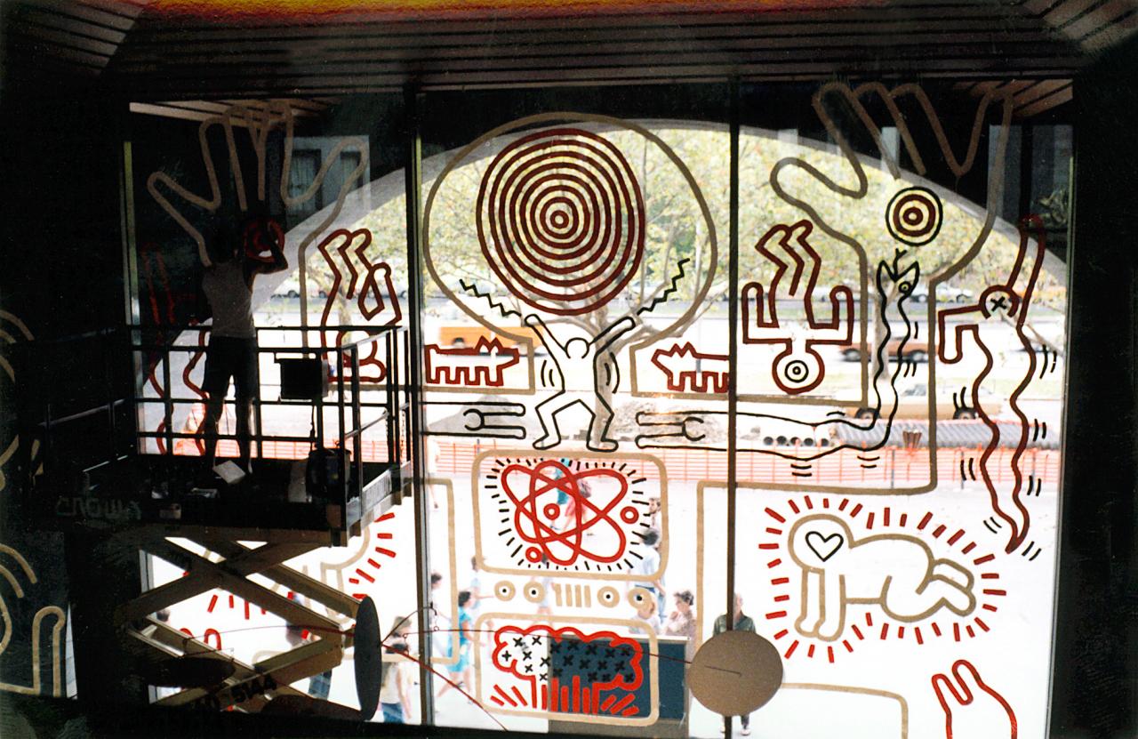 Fragile Memories: Keith Haring And The Water Window